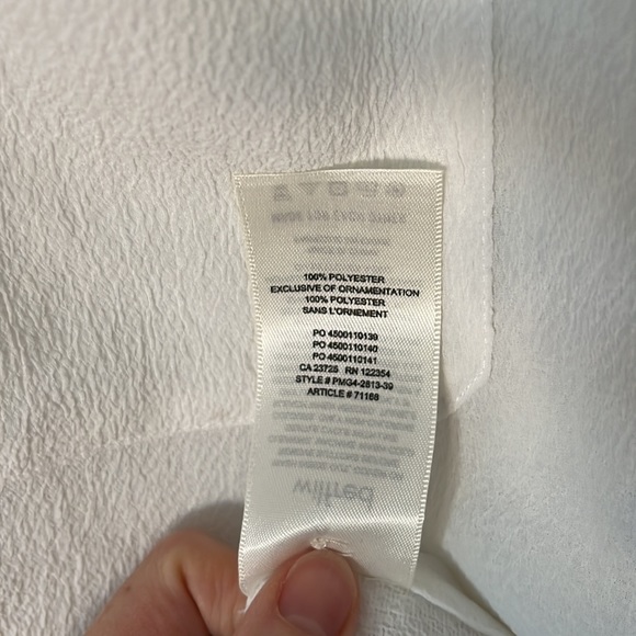 Aritzia Wilfred sheer blouse - Picture 6 of 6